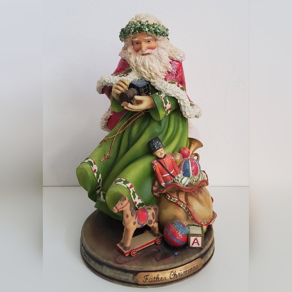 Vintage Heritage Holiday A Betty Singer Collection Samaco Santa Claus - Picture 1 of 7